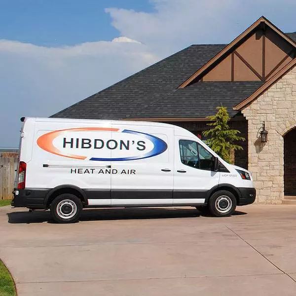 Hibdon's Heat and Air service van
